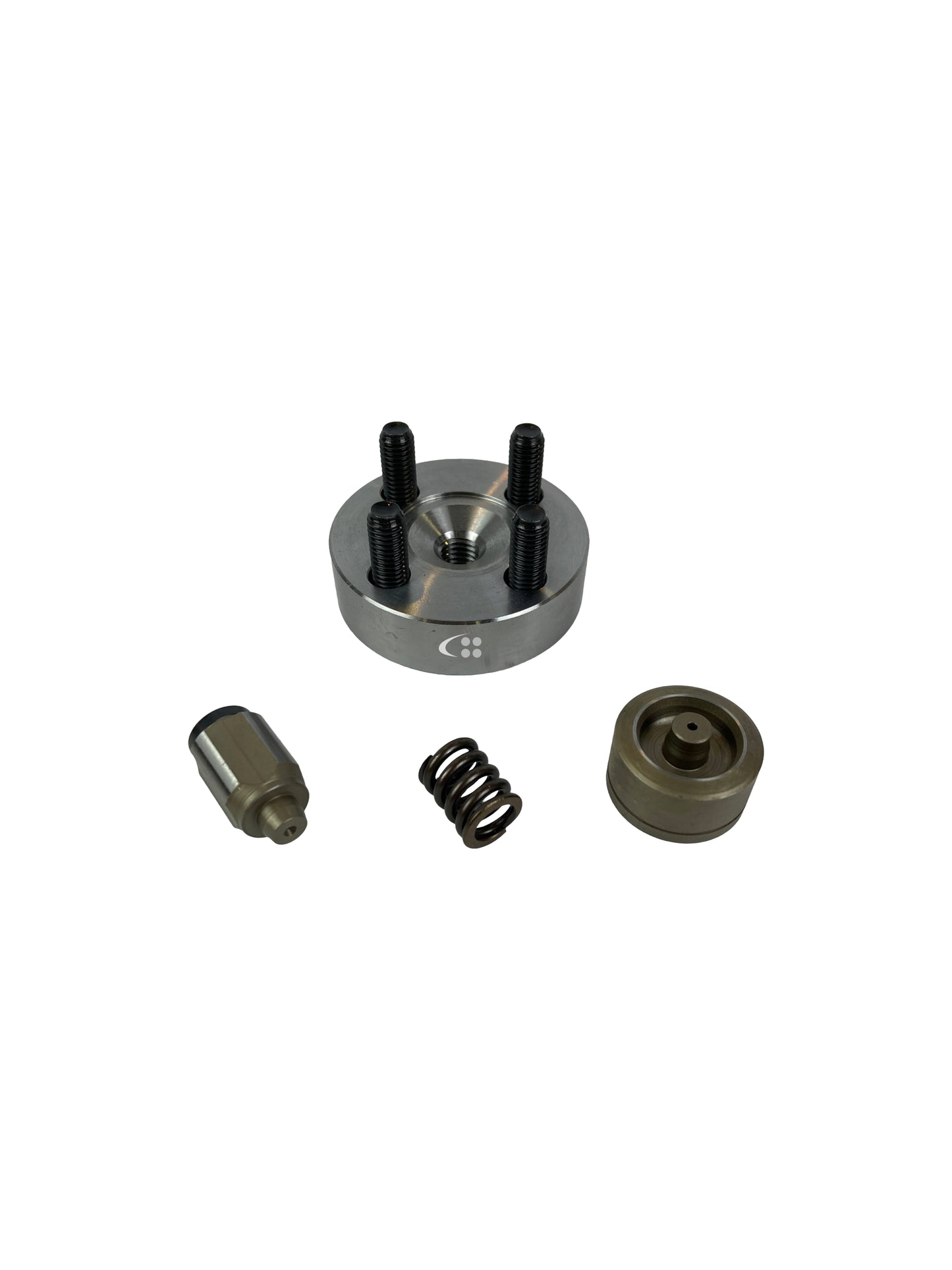 Two way pressure valve complete