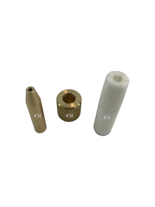Mounting tools for teflon ring on elemen