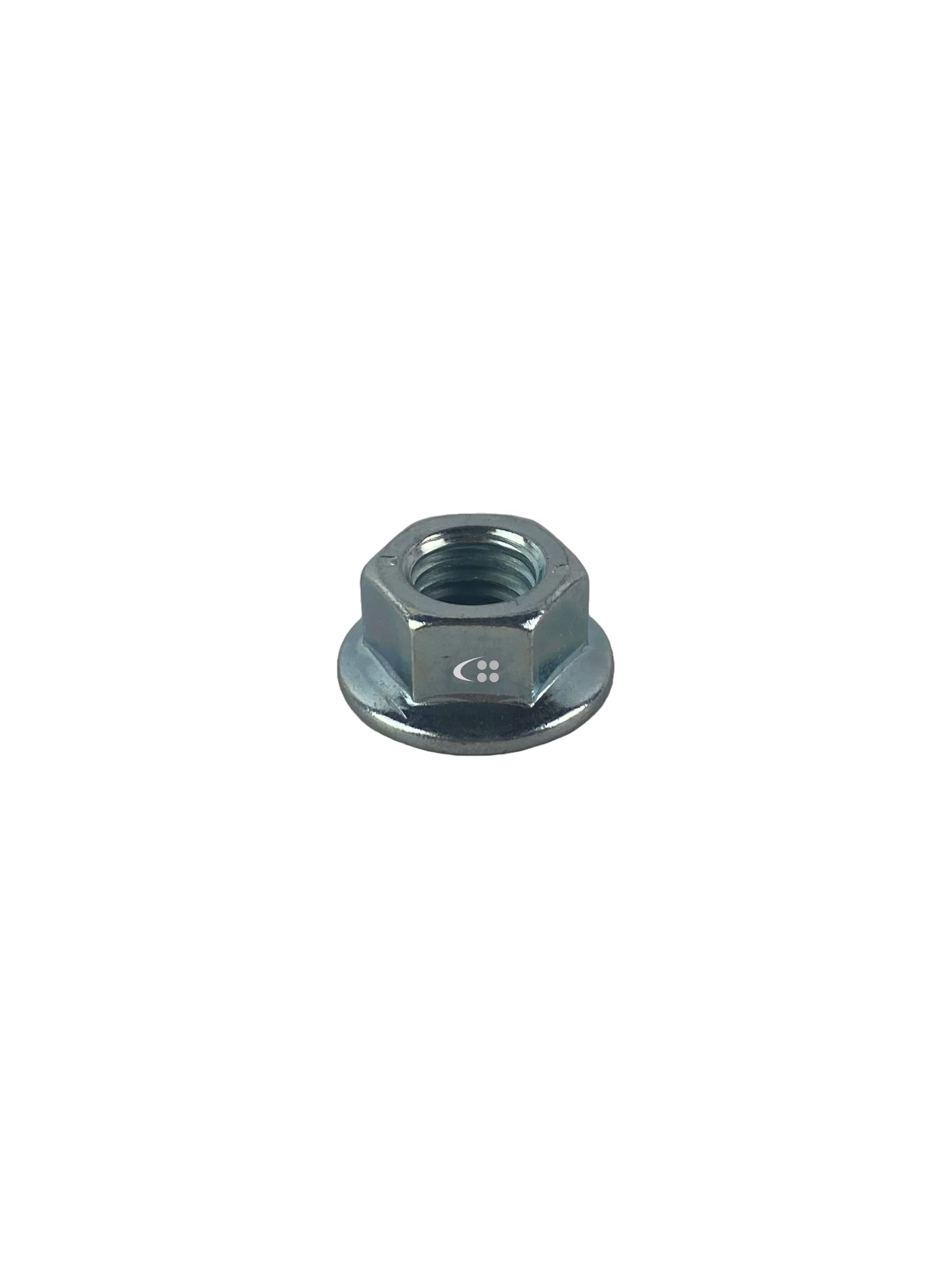 Hex flange nut, M12 DIN6923-8 Zn