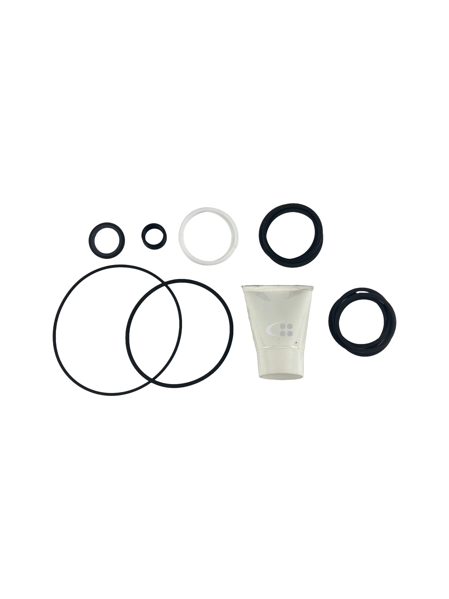 Mounting set for fuel pump