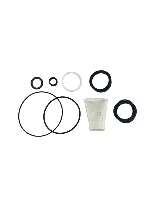 Mounting set for fuel pump